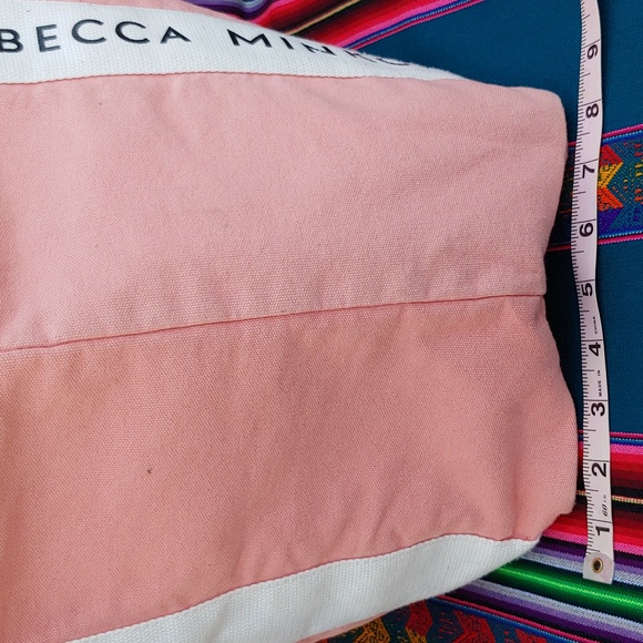 Rebecca Minkoff Pink Canvas Tote Bag - Picture 12 of 12